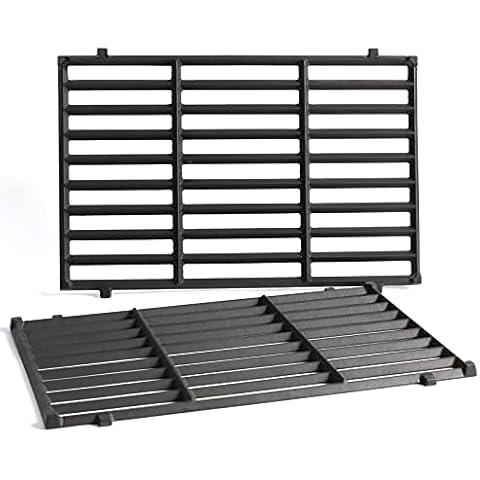 7638 7527 65906 Grill Replacement Parts for Weber Grates Weber Spirit E-310 II E-310 Spirit S-310 Spirit 300 Series, Spirit 700 Grill Grates Weber Genesis Silver B/C Grates Genesis Gold B/C Parts Cover