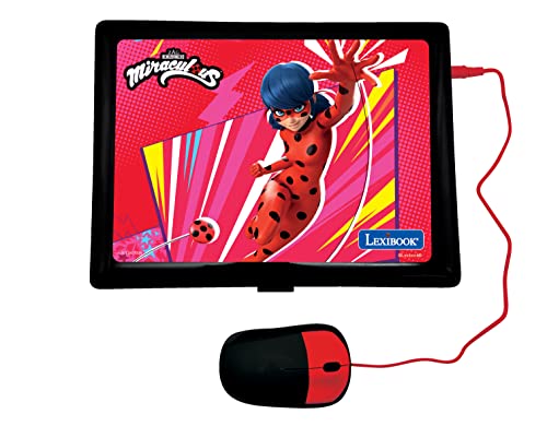 image for LEXiBOOK Miraculous - Educational and Bilingual Laptop English/Spanish