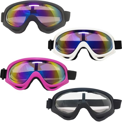 Guimertt 4-Pack Ski Goggles