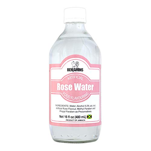 Benjamins Artifical Rose Water 16 Oz