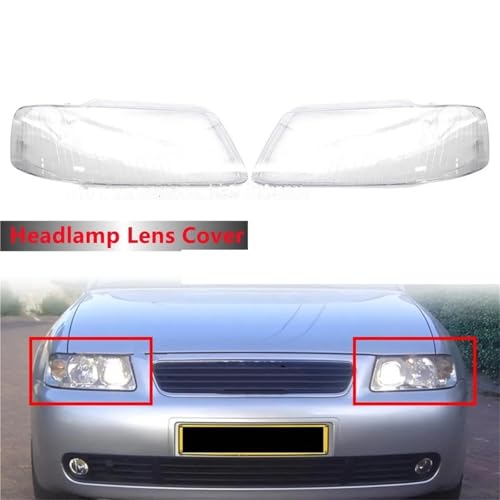 Couvercle phare avant droit transparent pour Audi A3 2001-2003