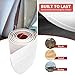Keel Guard for Fiberglass Boat Bass Aluminum Boats, Boat Keel Protector Guard Hull Protector Shield Protects from Rocks Ramps Scratches Damage, Self-Adhesive DIY 6.5 feet, White