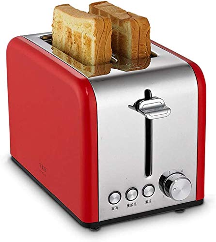 Haushalts-Edelstahl-Brotbackautomat Electric Toaster Cake Toast Sandwich-Ofengrill 2 Scheiben Automatische Frühstücks-Backmaschine mit Bagel,