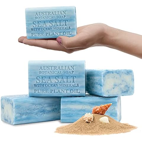 Australian Botanical Soap with Sea Salt Cover