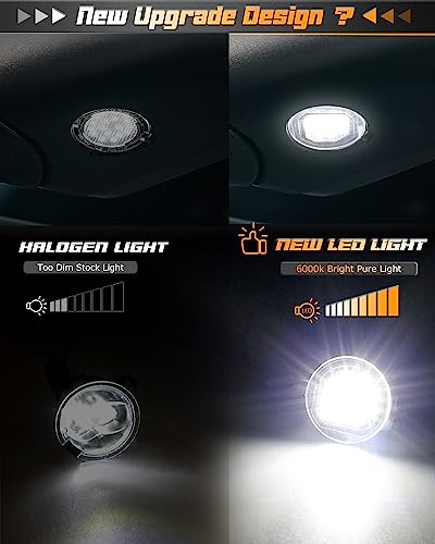 Lámpara LED para Espejo Lateral HERCOO 6000K Blanca miniatura 3