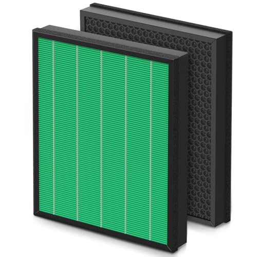 300/300S Replacement Filter for Coway AIRMEGA Max2 300/300S Air Purifie-r, Combined with HEPA and Activated Carbon 2-in-1 Filter, AP-1515-FP