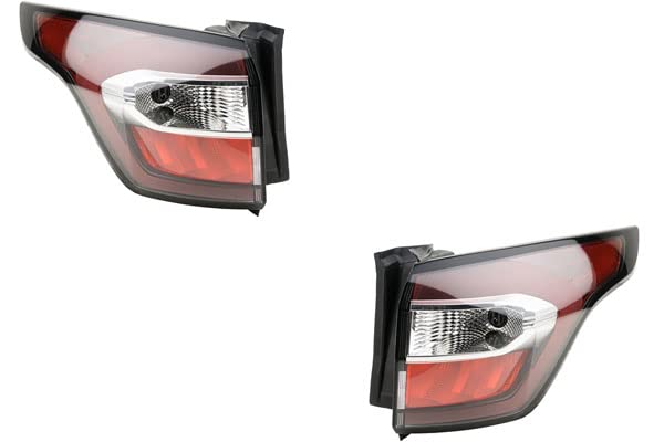 Johns, Convient pour les feux arrière LED Ford Kuga 12 01/17 - Kit extérieur gauche et droite