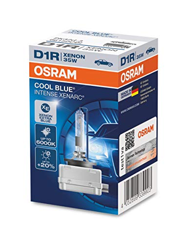 OSRAM XENARC COOL BLUE INTENSE D1R Lampada per proiettori allo Xeno 66154CBI 20% di luce in più in Confezione singola