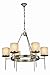 Elegant Lighting 1504D35VN Bradford Collection Pendant Lamp D35" H32" 6-Light