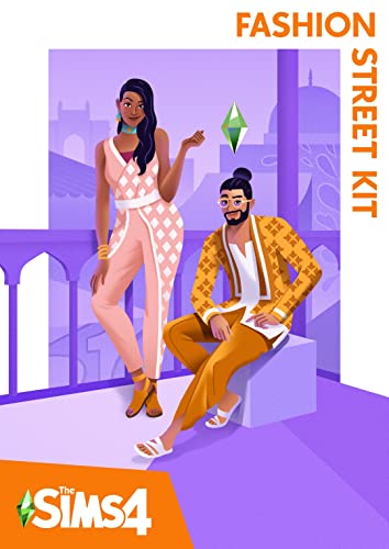 The Sims 4 Fashion Street Kit – PC [Online Game Code]