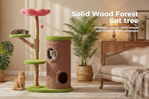 Árbol para Gatos Grande de Interior con Rascador y 2 Condos miniatura 2