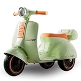 Mini Moto Elétrica Scooter Frente e Ré 6V Som e Luz