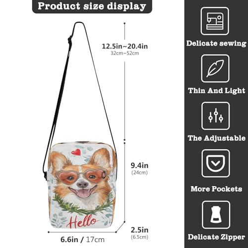 Summer Dog messenger bags for women Crossbody Bags For Women Woman Cross Body Purse Adjustable Strap for Outdoor Daily Shopping3