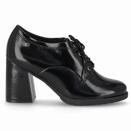 Ankle Boot Oxford Feminina Elisete Preto Piccadilly 343002-1