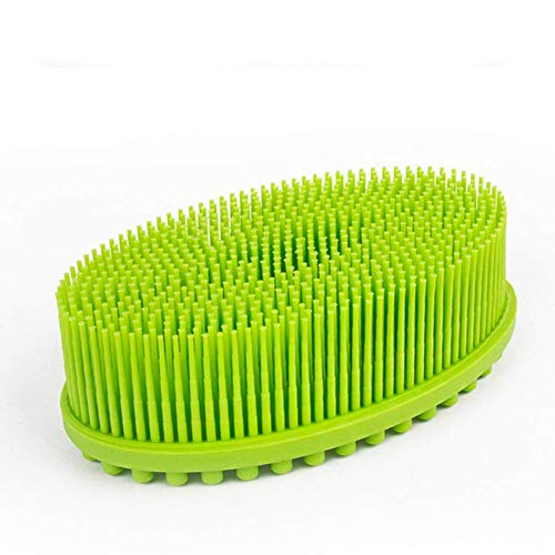 Body Scrubber Silicone Exfoliating Shower Bath Body Brush Easy to Clean Loofah Brush