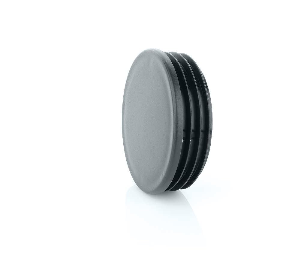 20 Tapones Redondos De Plástico De 30 Mm Para Tubos: Protector De Suelo Y Acabado Para Muebles Y Perfiles