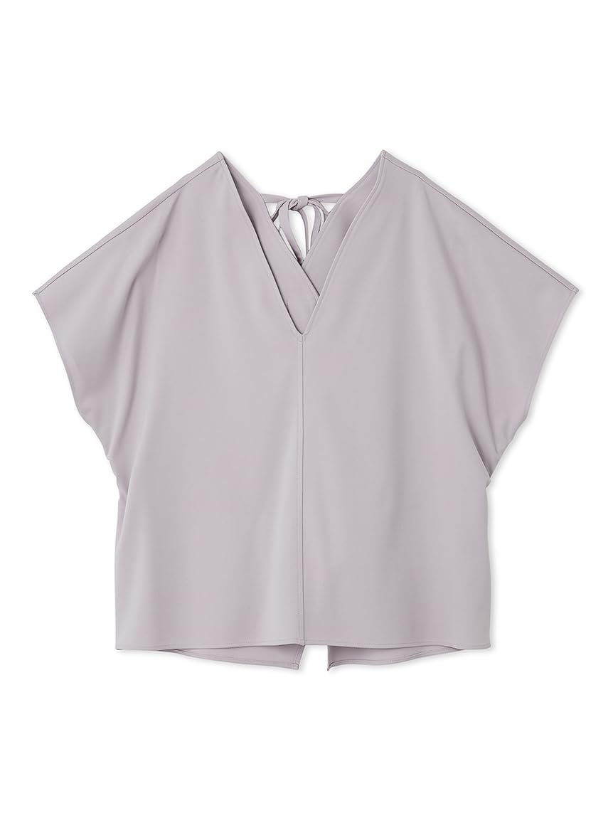Amazon | [フレイ アイディー] バックリボンVネックカット