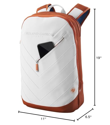 WILSON Roland-Garros Super Tour Tennis Racket Bags - Clay/White/Navy4