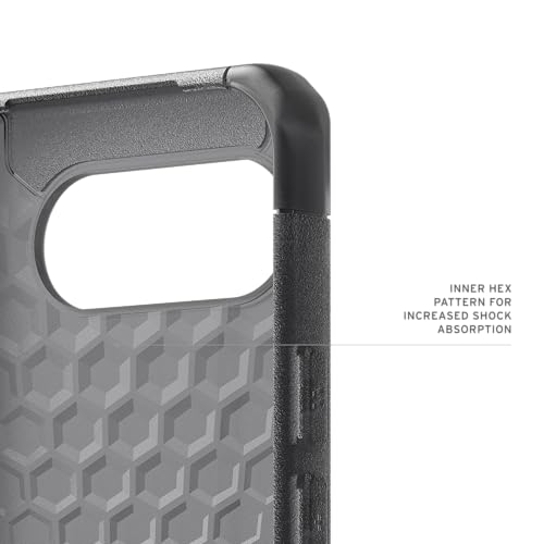 Image of Urban Armor Gear UAG Scout Slim Rugged Non-Slip Impact Resistant Protection Case /Cover Designed for Google Pixel 9a (2025) Military Drop Tested - Ash