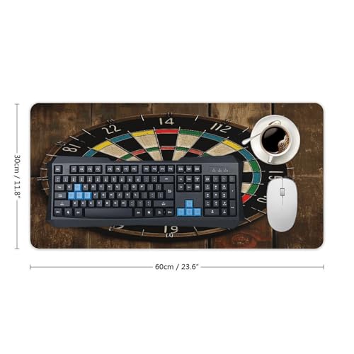 Tapete de escritorio grande para mouse con diseño Dart Board miniatura 2