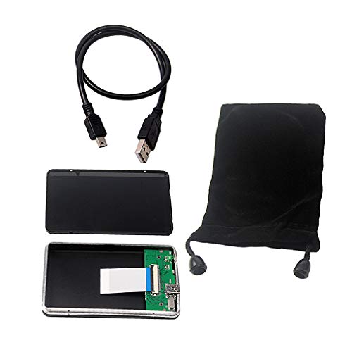 Caja externa metálica para disco 1.8" ZIF USB 2.0 miniatura 3