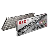 D.I.D(大同工業)バイク用チェーン カシメジョイント付属 525ZVM-X2-118ZB STEEL(スチール) X-リング