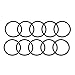 Produktbild sourcing map 10Stk.Nitrilkautschuk O-Ringe 45mm AD 39mm ID 3mm Breite Metrische Dichtung