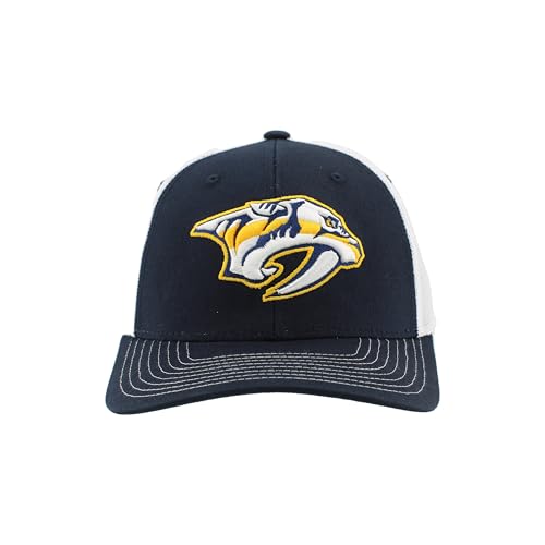 Image of ZHATS NHL Unisex-Adult NHL Officially Licensed Adjustable Snapback Hat Dakota Icon Team Color