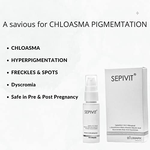 Image of SepiVit Natural Skin Brightening Cream for Radiant & Even-Toned | Ultimate Care for Healthy Glowing Moisturizes, Nourishes & Reduces Dark Spots