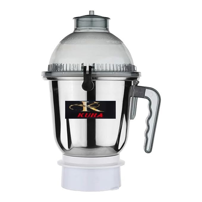 K.U.H.A. Mixer Grinder Jar, 1500ml Compatible with Sujata Grinder With Lock Lid