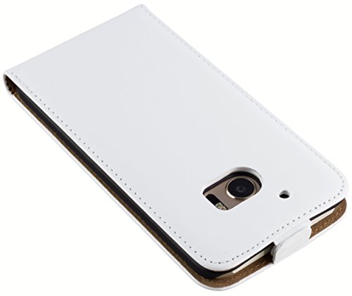 mumbi Premium Leather Flip Case, weiss, 10 - Image 3