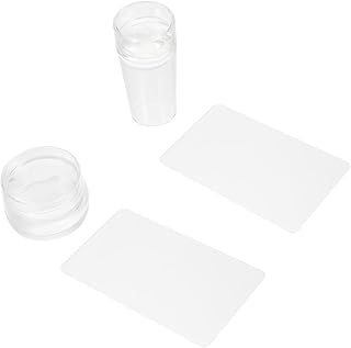 minkissy Carimbo De Arte De Manicure Carimbo De Manicure Carimbo De Unha De Silicone Transparente Carimbo De Unha Transparente Carimbo De Corpo Visível Ferramenta De Carimbo De Unha