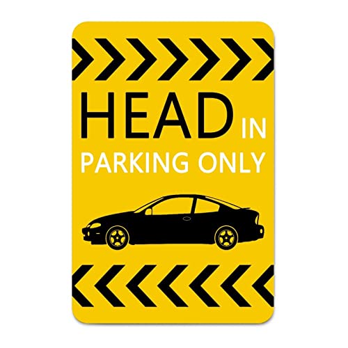 Head in Parking Only Street Metal Signs �r���e�[�W �K�тȂ� ���S �j�� ���A �x�� �A���~�j�E�� ���^�� �u���L�Ŕ� �� �e���X �� �� �J�t�F �p�u �z�[���f�R �E�H�[���A�[�g �v�����g �|�X�^�[ 8x12�C���`