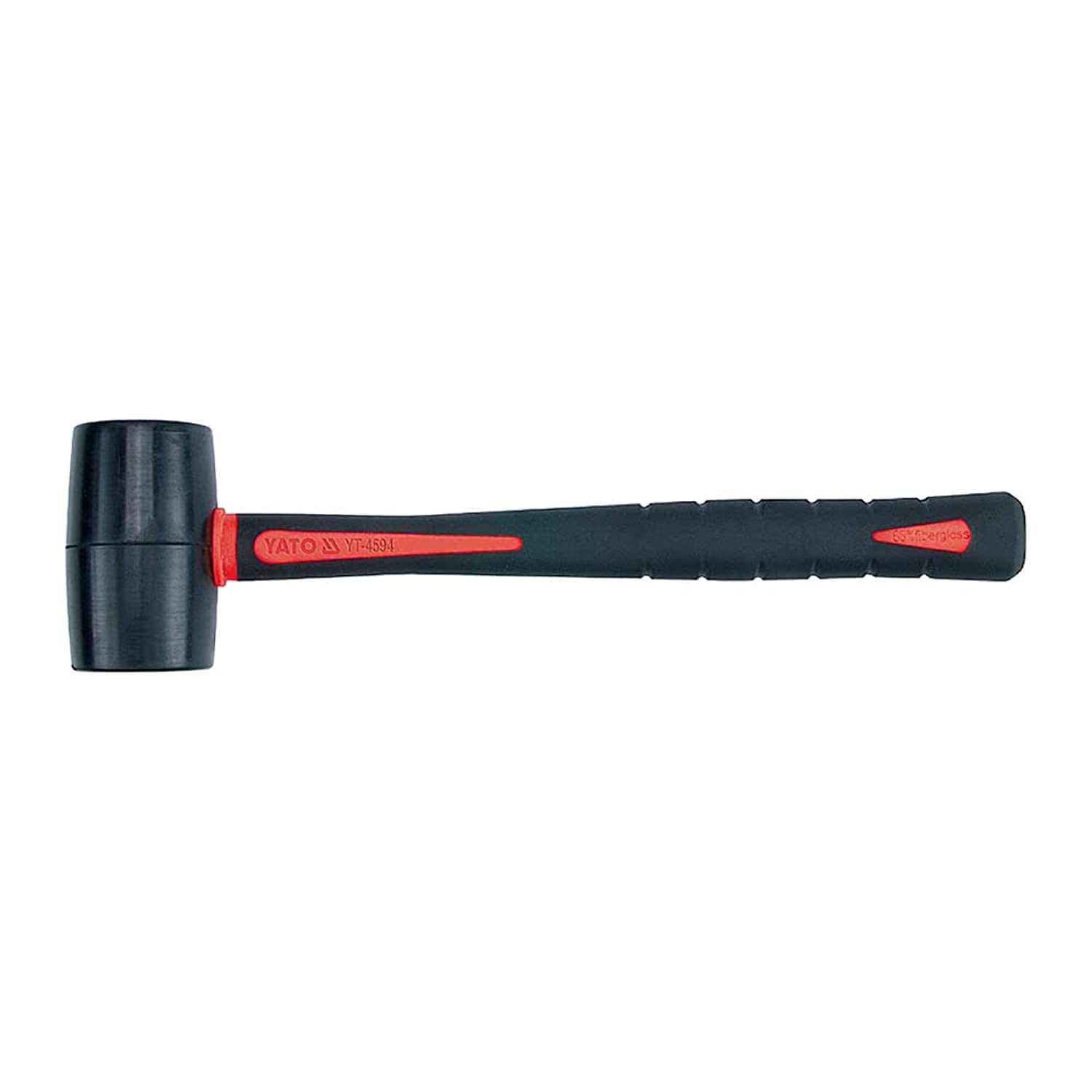 Yato YT-4594 TPR Handle Rubber Mallet with Fibreglass 440 g