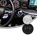 o-ne Touch Start Lever, Diamond-Studded Push Start Button Joystick, Car Button Rocker Ball, Cue-Style Starter Cover Decoration, Car Interior Decor