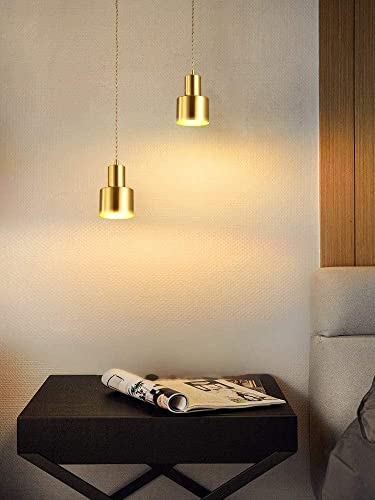 Cristal de oro para sala de estar moderna, lámpara elegante con casquillo E27 2
