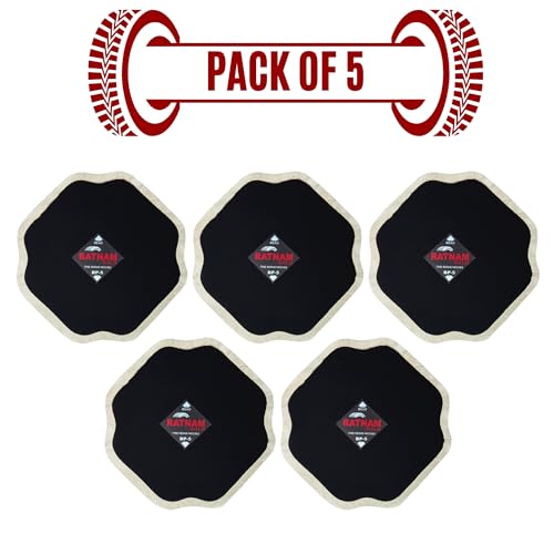 Image of Bias Ply Tyre Repair Patch 5 NO. Box Qty 5 Pcs