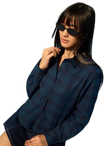Chemise à carreaux coupe régulière idéale pour le bureau ou le weekend