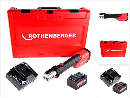 Preisvergleich Produktbild Rothenberger ROMAX 4000 Akku Pressmaschine 18V + 1x Akku 8,0Ah + Ladegerät + Koffer
