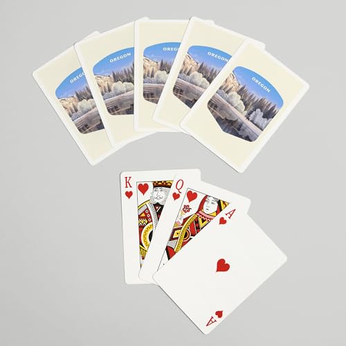 Baraja de Poker Lantern Press Oregon 52 Cartas miniatura 7