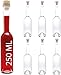 casavetro 250 ml OPI-HGK Bottiglie in Vetro da riempire, 0,25 l, Bottiglie per liquori, Grappa, aceto, Olio (6 x 250ml)