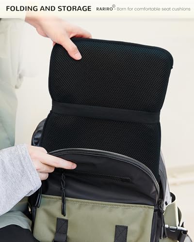 Rariro Travel Gel Seat Cushion For Airplane Seats, Foldable Waterproof Portable Seat Pads For Stadium Seat thumb #3