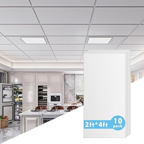 MODCART 2x4ft Waterproof Ceiling Tiles Cover