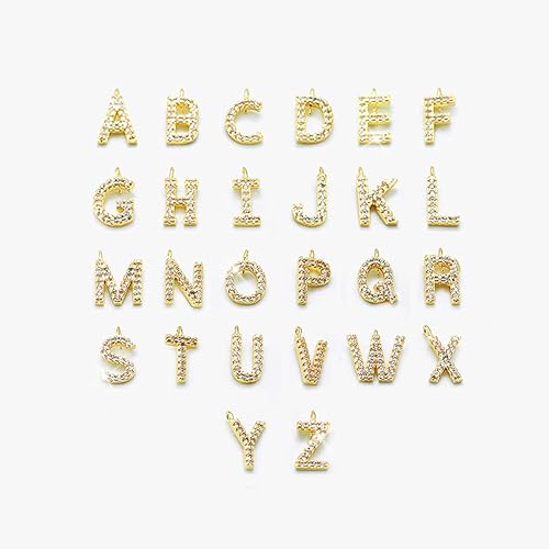 Gold Charm Necklace Initial Necklaces for Women Trendy Stuff Puffy Heart Bow Cross Butterfly Star Flower Charms Necklace Beach Vacation Essentials4