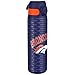 Price comparison product image Ion8 NFL Denver Broncos Lightweight Steel Water Bottle, 600 ml/20 oz, Non-Insulated, Leak Proof, Easy to Open, Secure Lock, Dishwasher Safe, Flip Cover, Fits Cup Holders, Metal Water Bottle