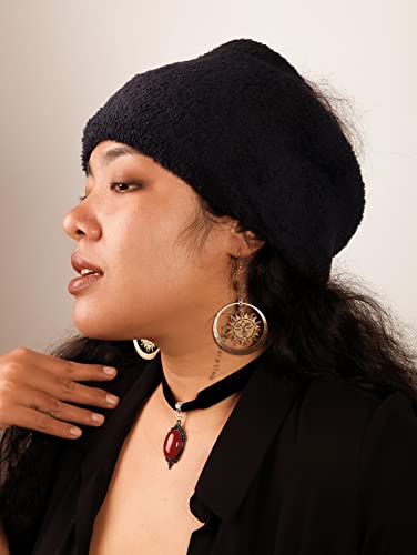 Sacina Gothic Boho Sun and Moon Earrings, Celestial Boho Earrings, Christmas New Year Jewelry Gift For Women4