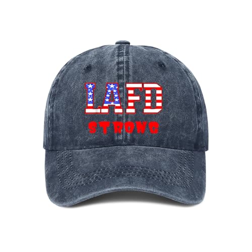 Casual Trucker Cap for Men,Lafd Strong Baseball Hat