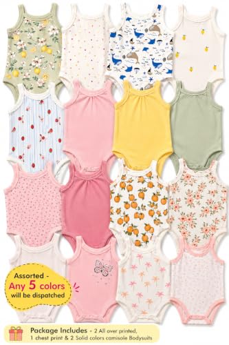 Image of TuddyBuddy 100% Cotton Romper /Bodysuit for Baby Girls