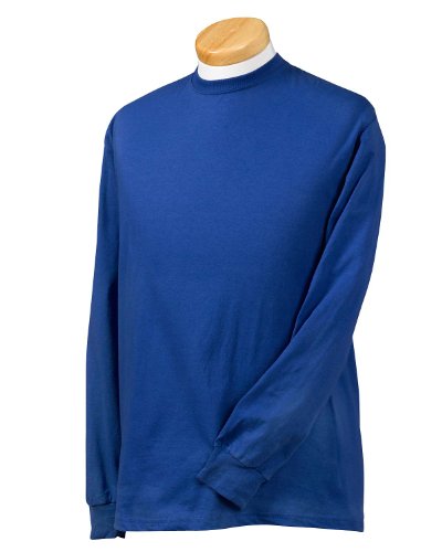 Image of Hanes Mens 6.1 oz. Tagless ComfortSoft Long-Sleeve T-Shirt (5586)