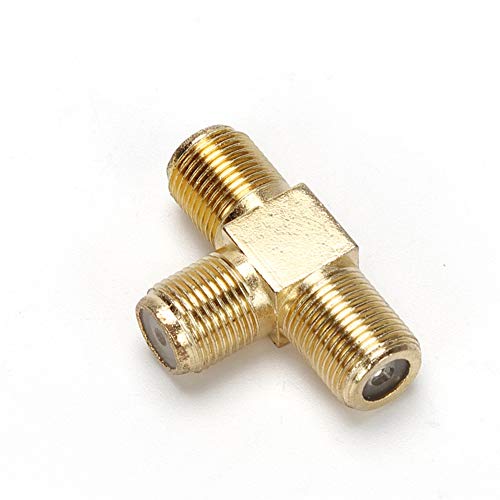 Adaptador splitter coaxial F tipo RG6 hembra 5 unidades miniatura 6